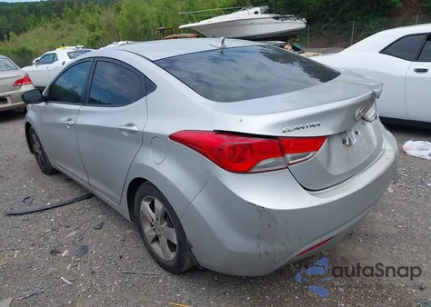 2013 Hyundai Elantra Gls from USA, damaged, VIN KMHDH4AE6DU518426